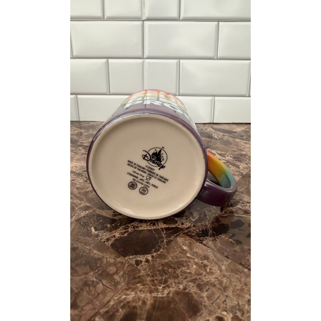 Disney Pride Collection "Belong, Believe, Be Proud" Mug – NEW