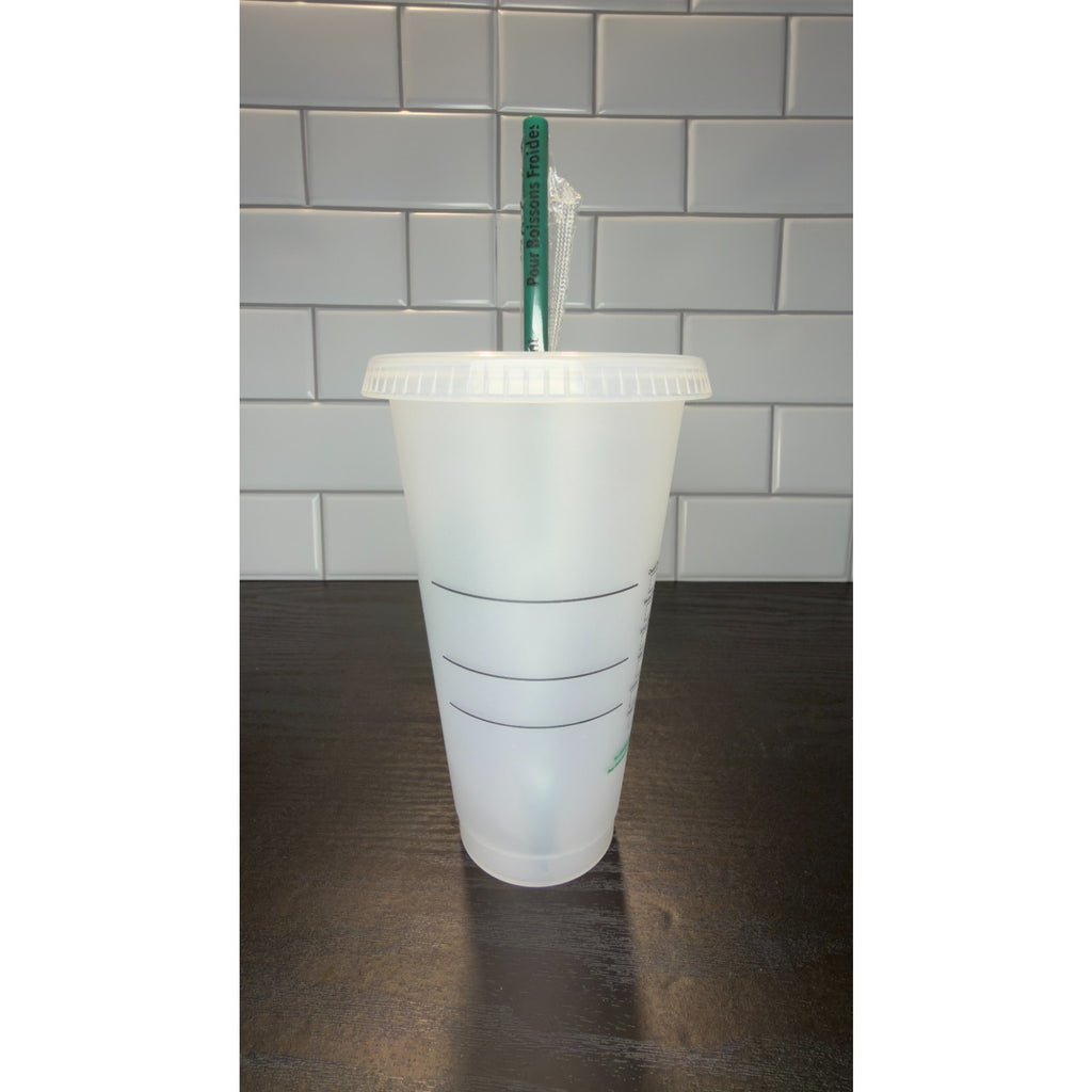 Starbucks Siren Logo Reusable Venti Cold Cup - 24oz - NEW