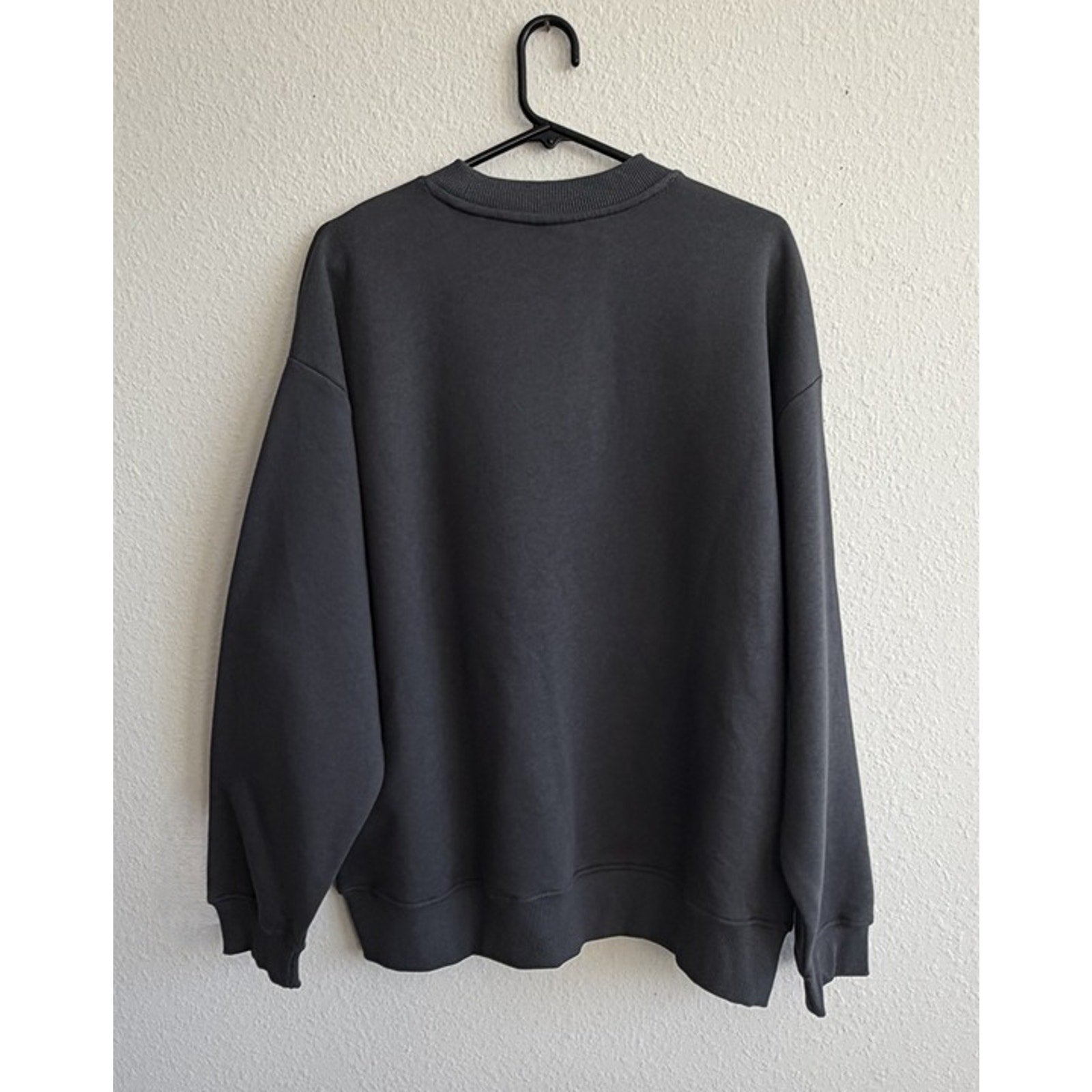 NEW Wicked The Movie Rhinestone Logo Sweatshirt - Charcoal Gray Large