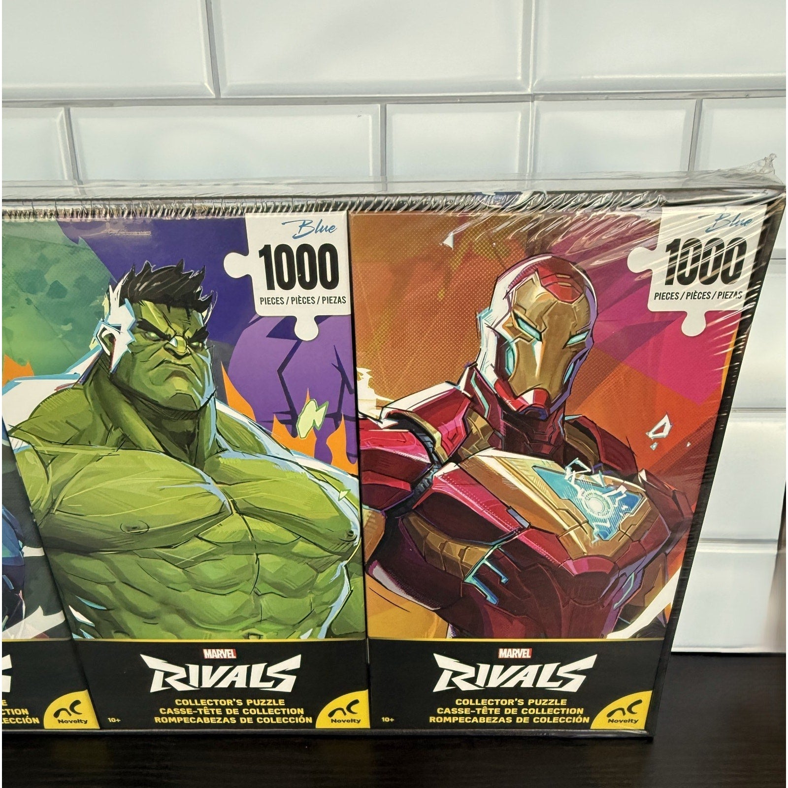 Marvel Rivals 4-Pack Puzzle Set – 4,000 Pieces Total NEW
