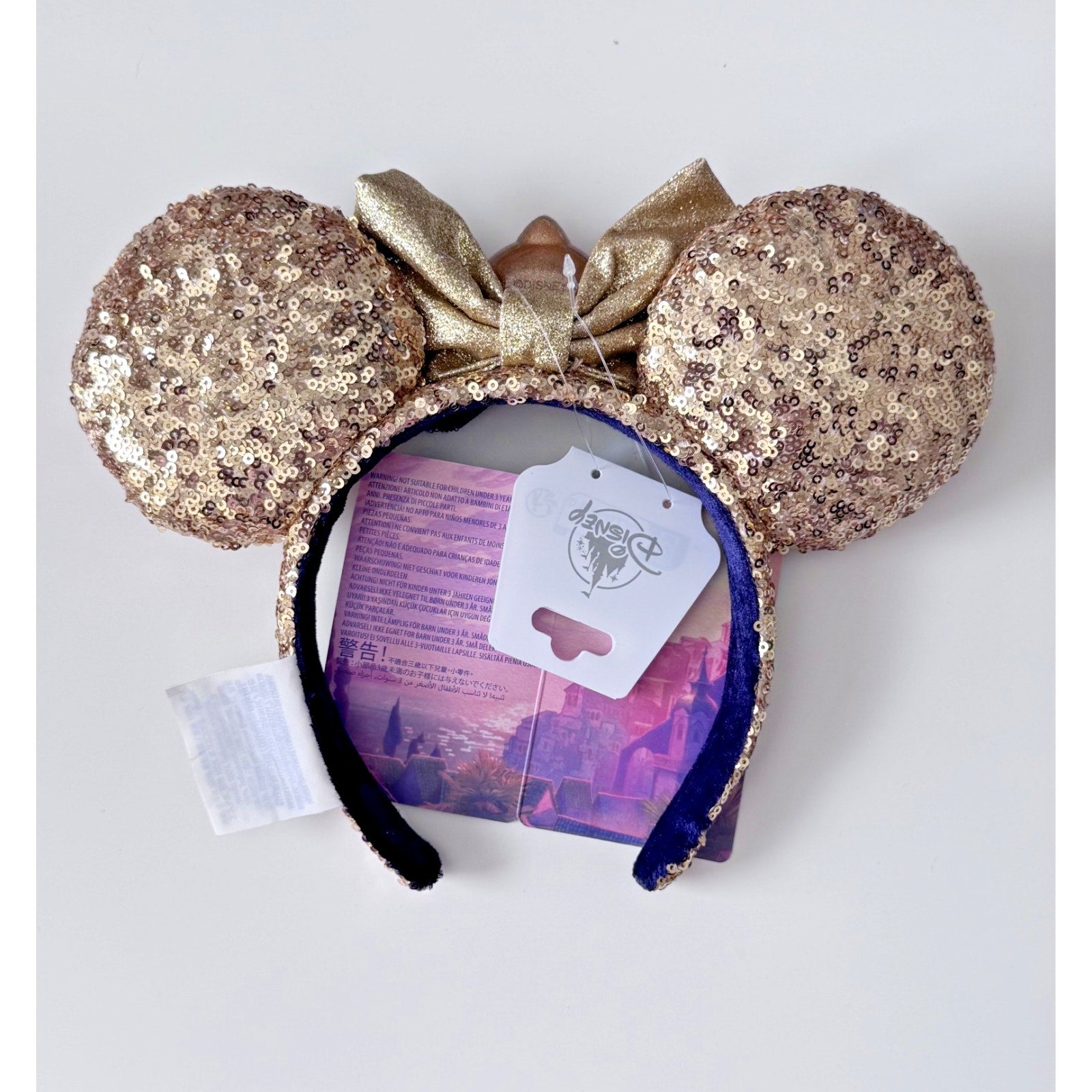 Disney's Wish Movie Star Sequin Minnie Ears - Star Ornament NWT