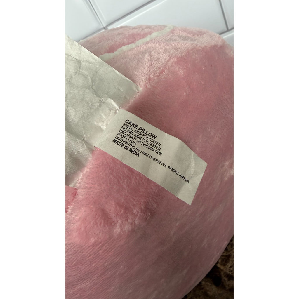 Bullseye’s Playground Cake Novelty Plush Pillow — NEW
