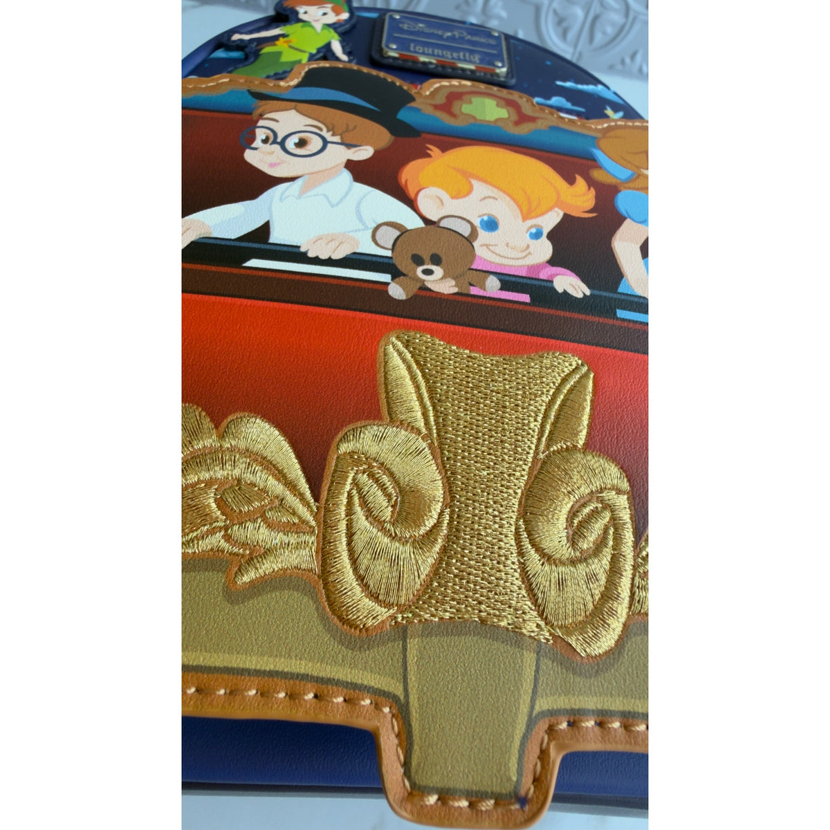 Disney Parks x Loungefly Peter Pan’s Flight Ride Mini Backpack NWT