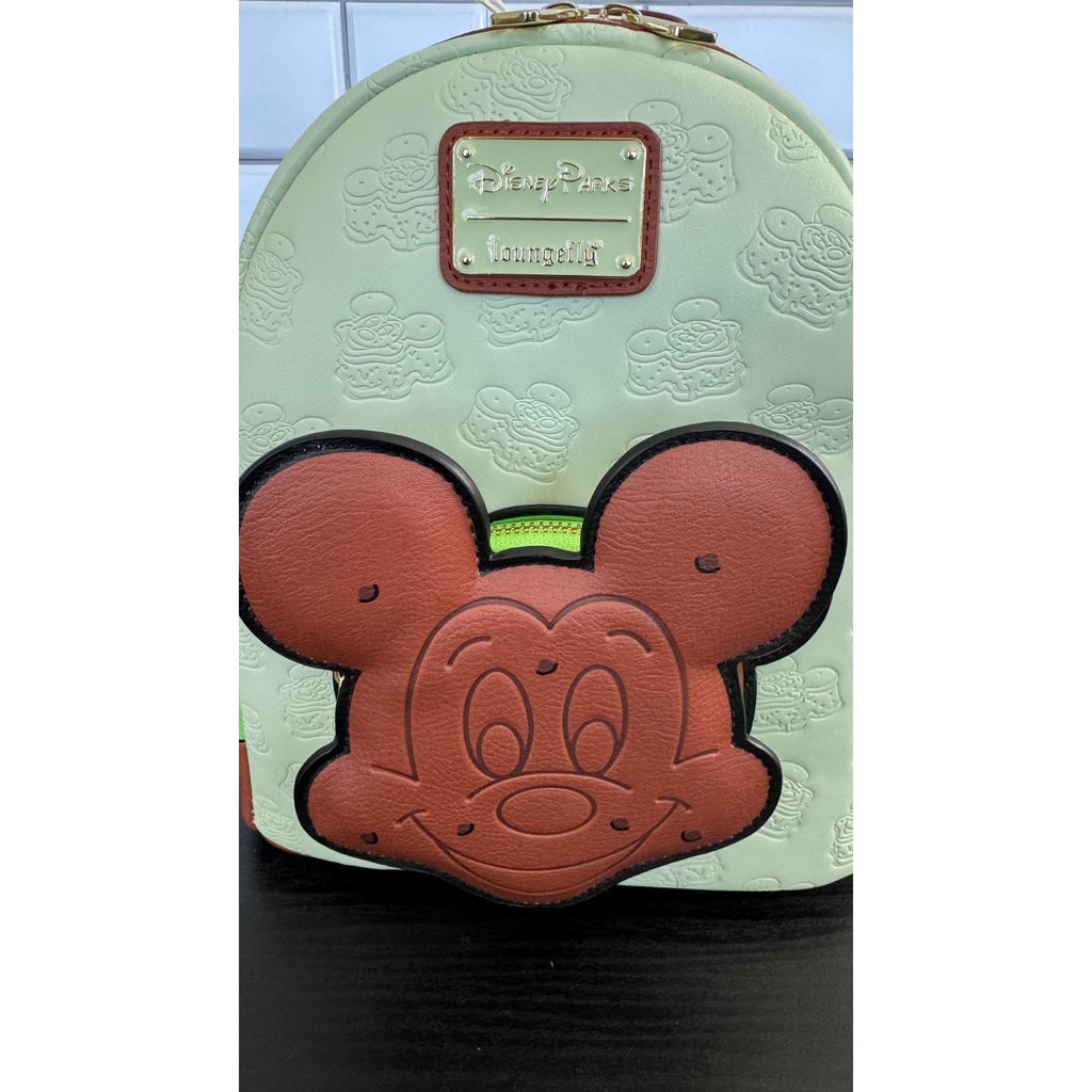 Disney Parks x Loungefly Eats Mint Ice Cream Sandwich Mini Backpack