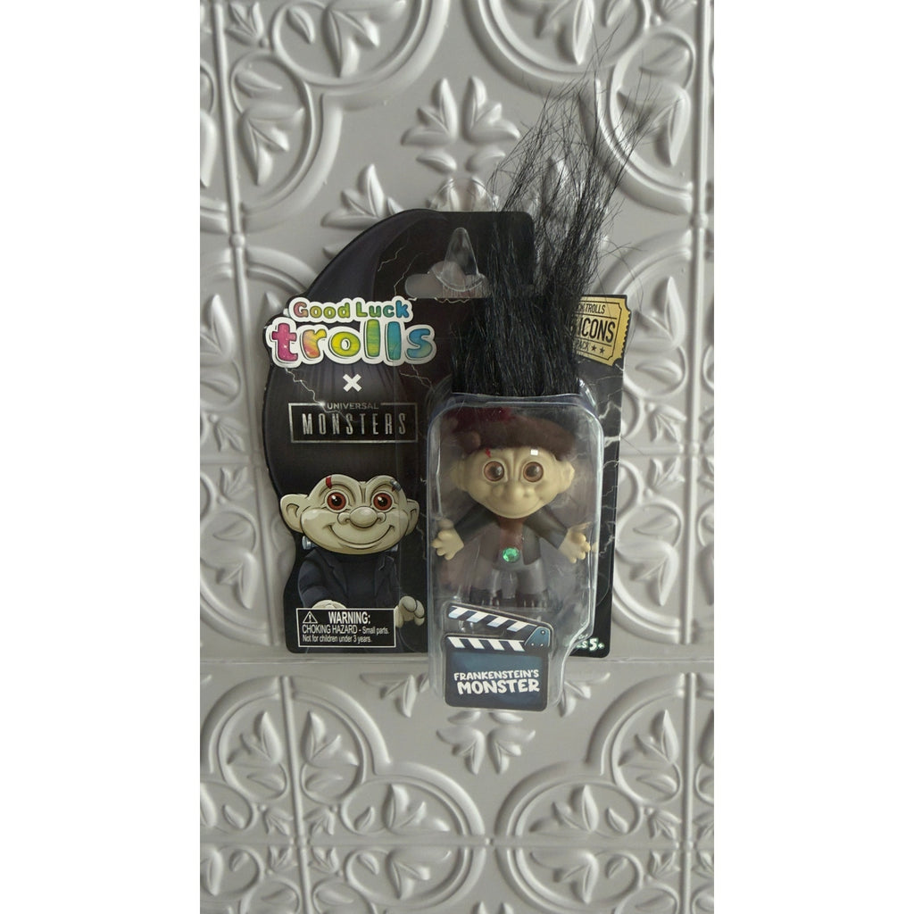 Good Luck Trolls x Universal Monsters Frankenstein’s Monster Figure NEW