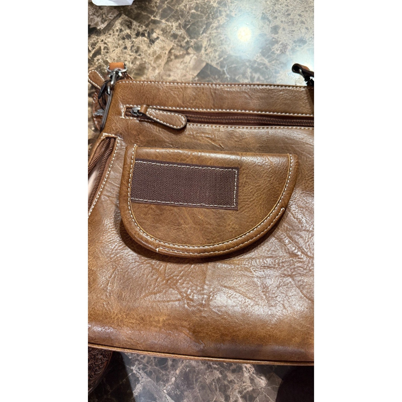 Angel Ranch Southwest Fringe Conceal Carry Crossbody Bag - NWT