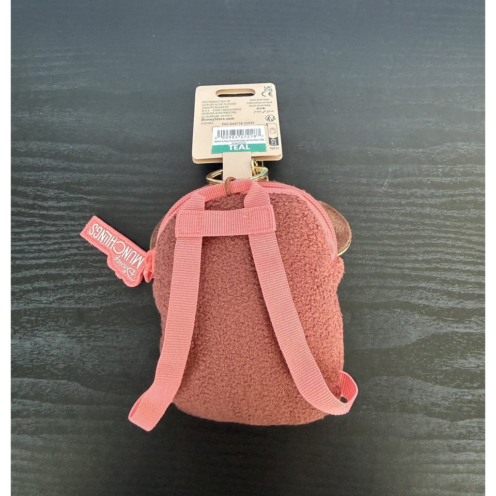 Disney Parks Munchlings Mickey Mouse Mocha Cupcake Backpack Keychain – NWT