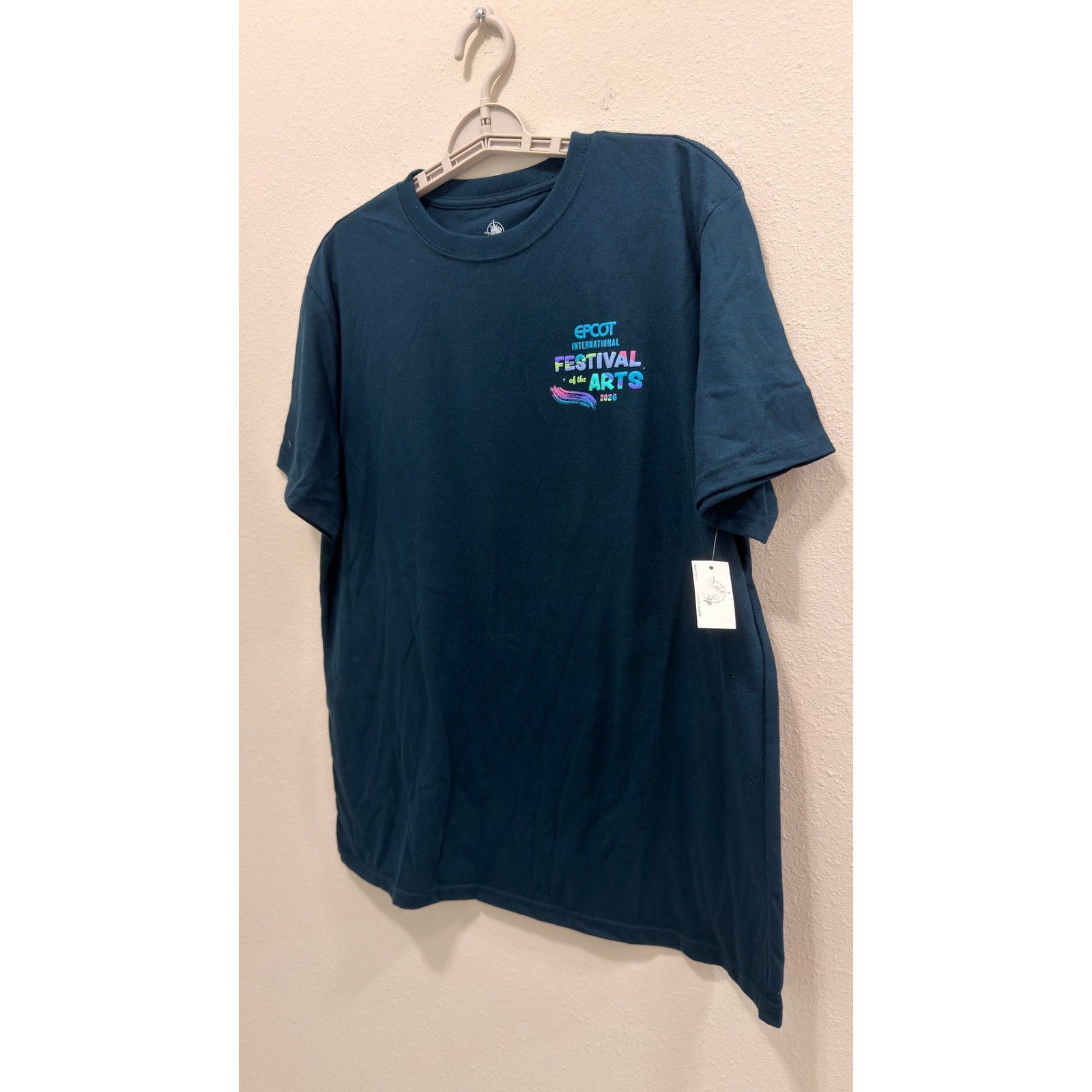 Disney EPCOT Festival of the Arts 2026 Figment T-Shirt Adult Large NWT
