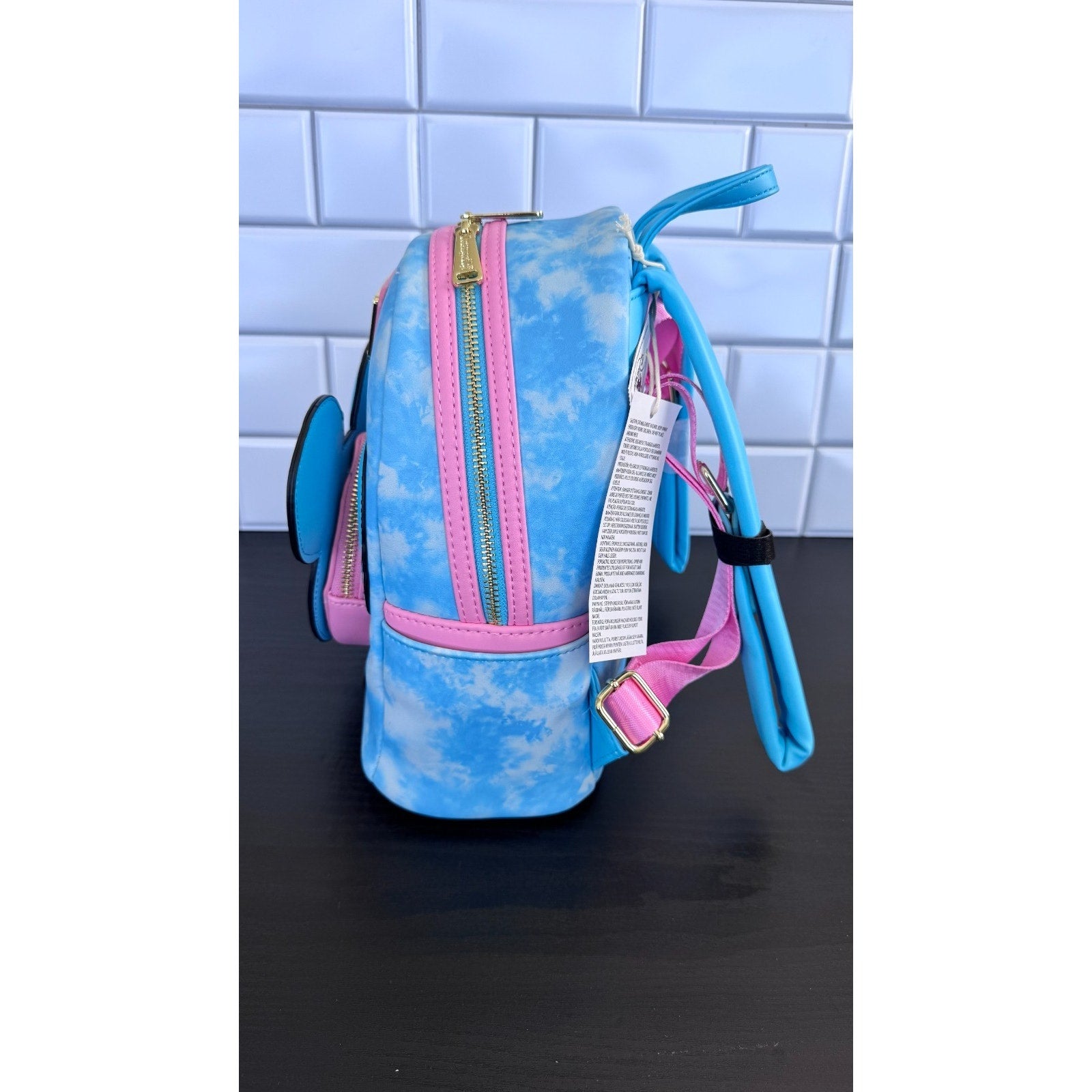 Disney Parks x Loungefly Eats Collection Mickey Macaron Mini Backpack NWT