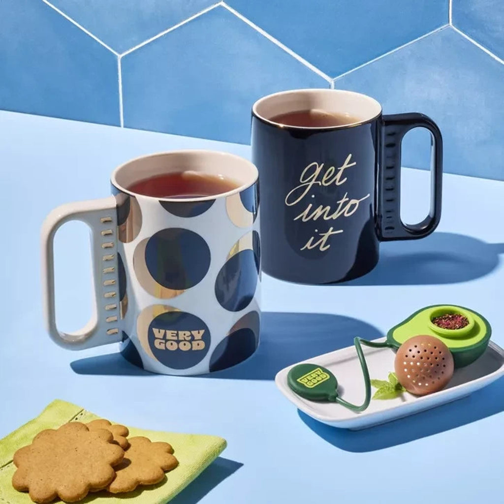 Tabitha Brown for Target 3pc Tea Set - Avocado Infuser & Mugs NIB