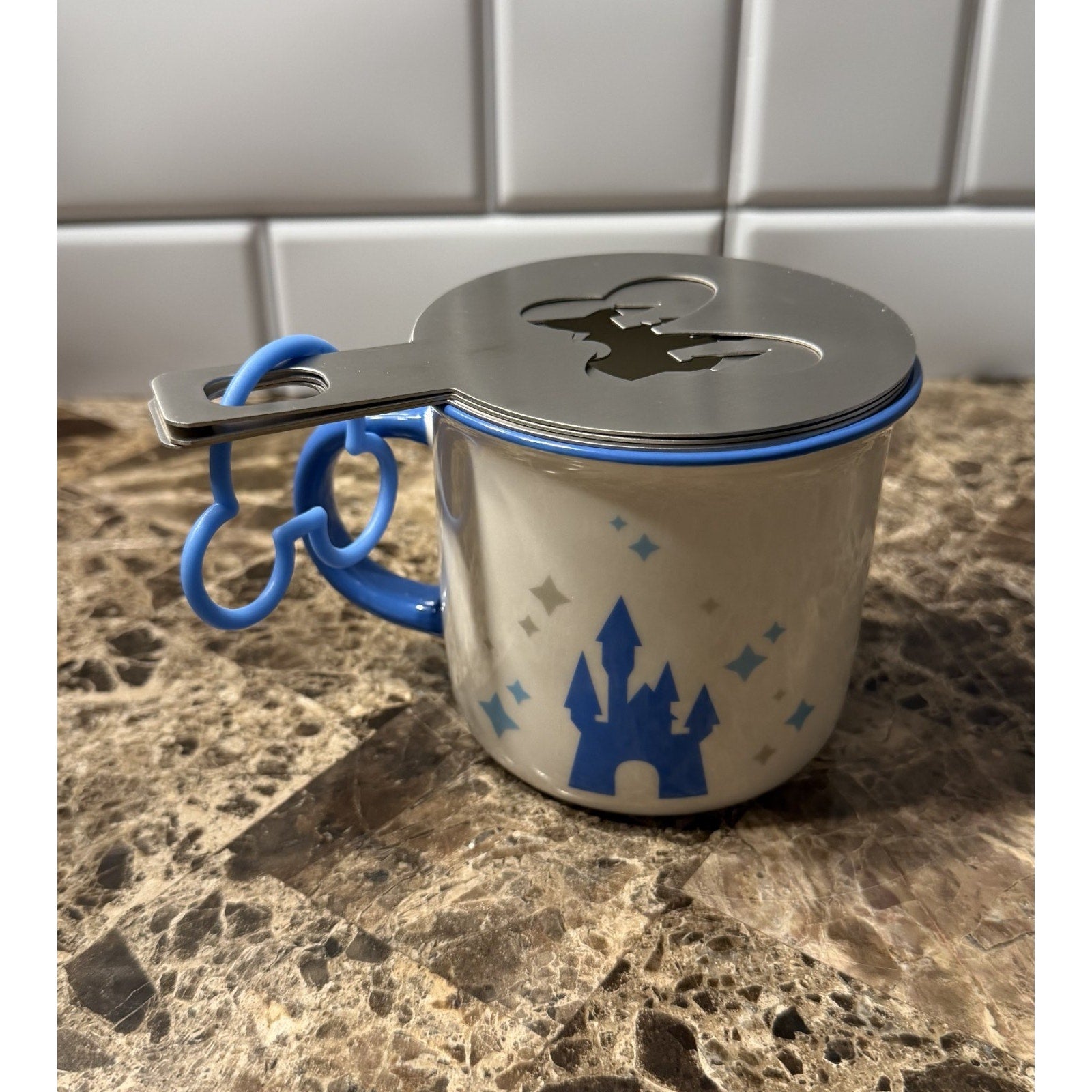 Disney Mousewares Mickey and Friends Mug & Stencils Set - NWOT
