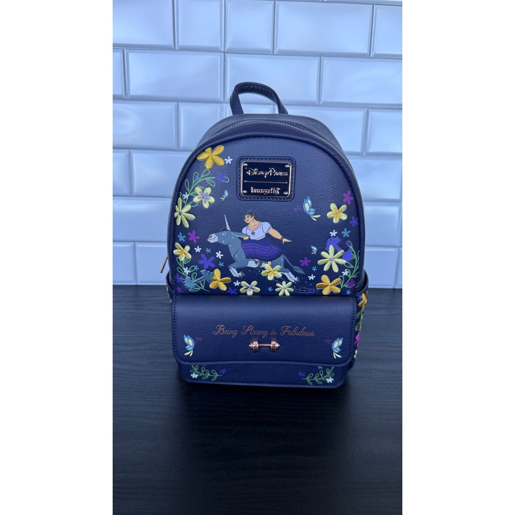 Disney Parks Loungefly Encanto Luisa Mini Backpack NEW