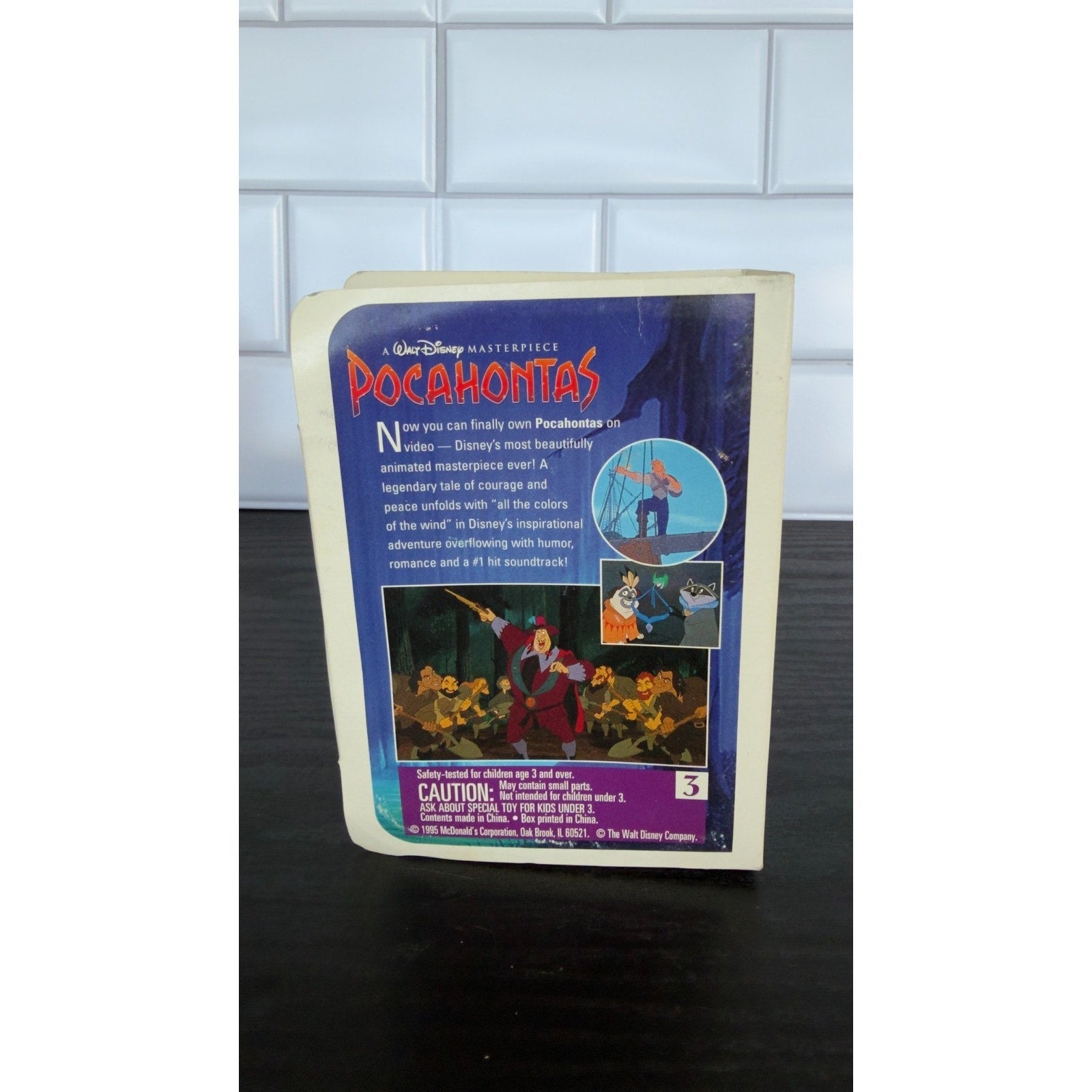 Vintage 1995 McDonald’s Happy Meal Toy — Pocahontas (Masterpiece Collection)