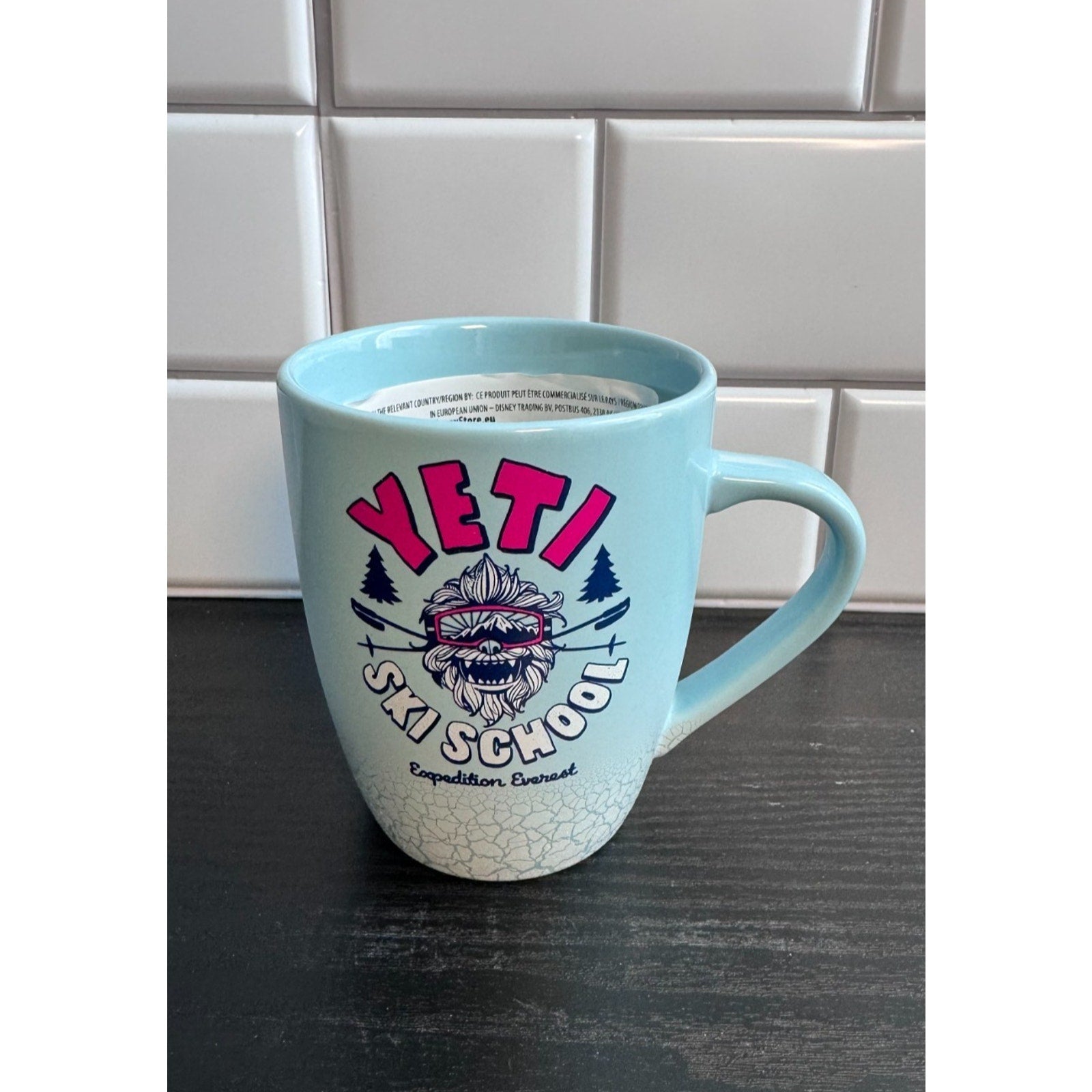 Disney Parks Expedition Everest Yeti Ski School 13oz Coffee Mug