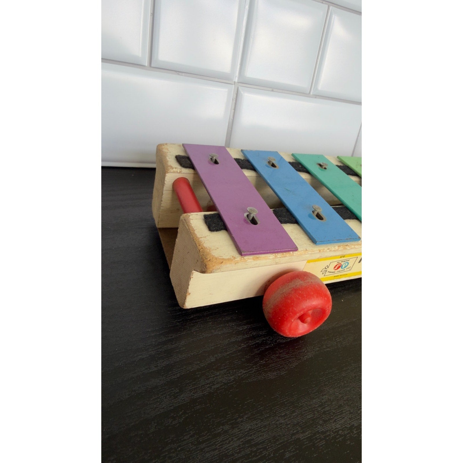 Vintage Fisher-Price Pull-A-Tune Xylophone #870 (1964–1978)