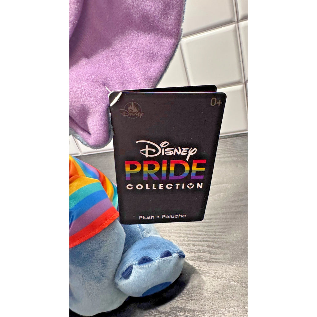 Disney Parks Pride Collection Stitch Plush 12 1/2" NWT