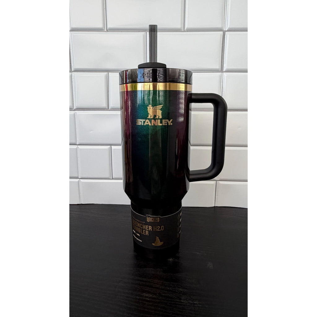 Wicked x Stanley Quencher H2.0 FlowState 40oz Tumbler - Elphaba For Good NEW