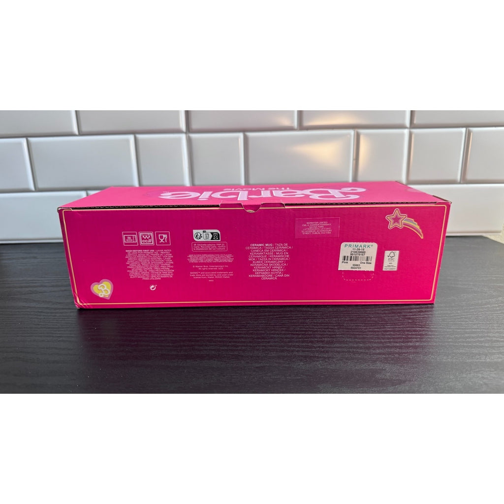 Barbie The Movie Barbie and Ken Ceramic Mugs Set of 2 Primark Exclusive New