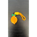 Creative Faux Leather Fruit Keychain - Lemon NEW