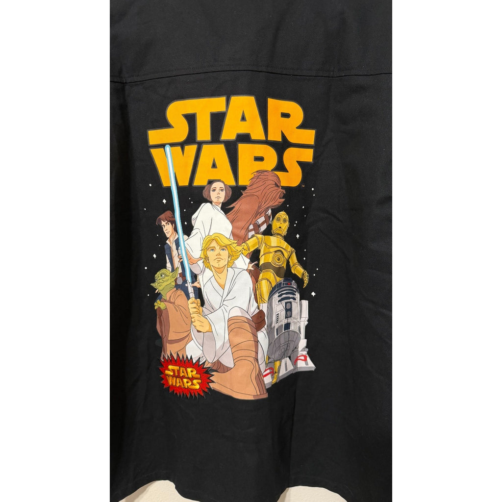 NWT Disney Star Wars Classic Characters Twill Jacket - Adult Large (L)