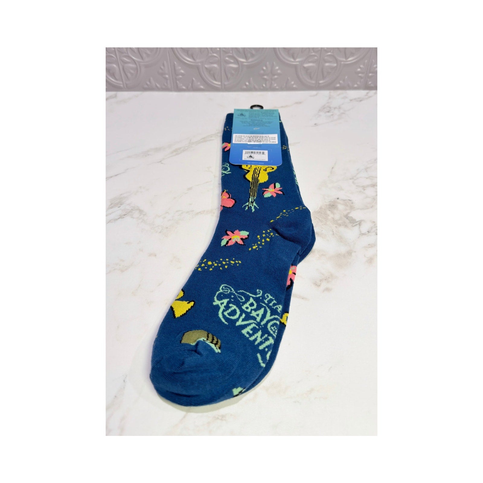 Disney Parks Tiana's Bayou Adventure Adult Crew Socks NWT