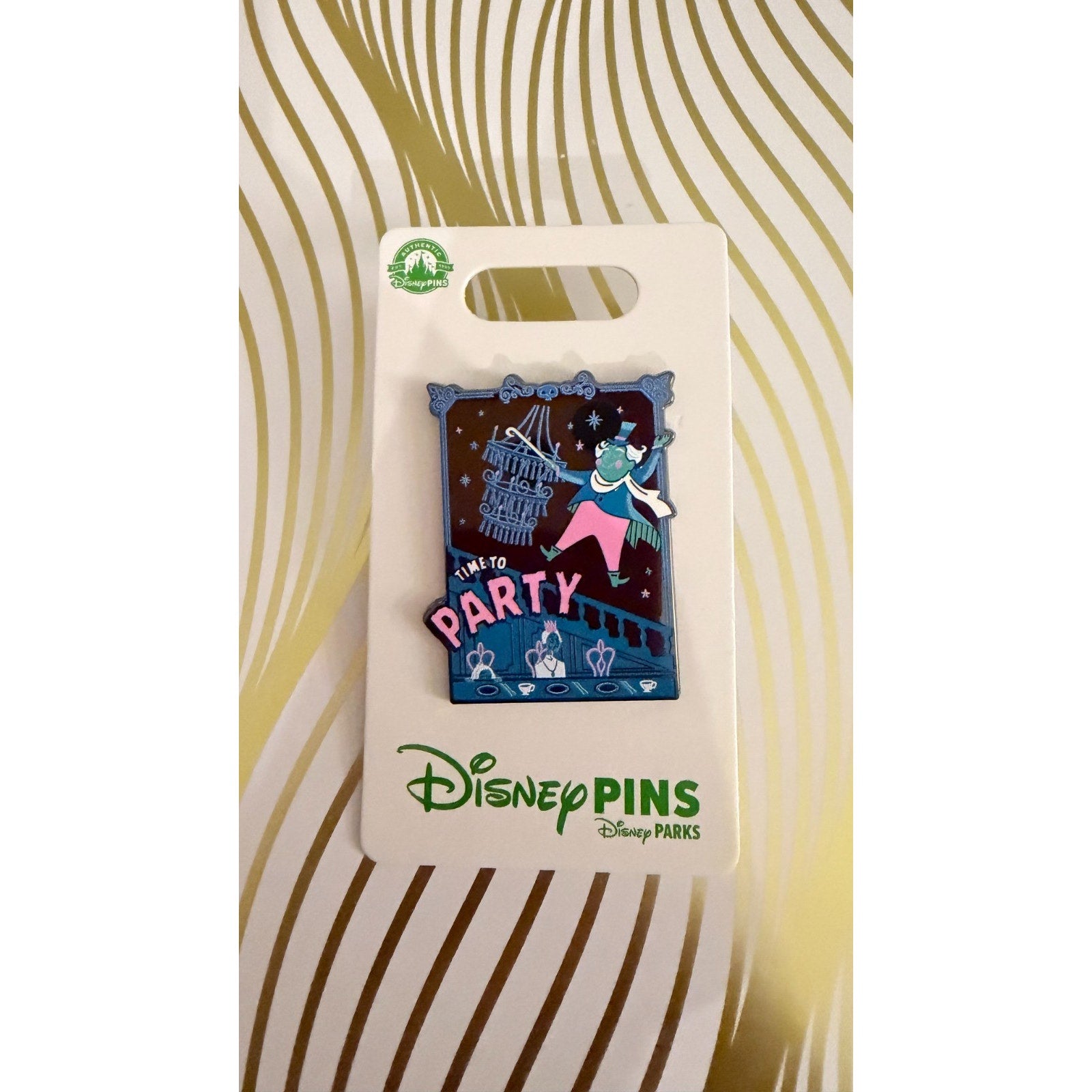 Disney Parks 2023 Pickwick Time to Party Haunted Mansion Grand Hall Pin