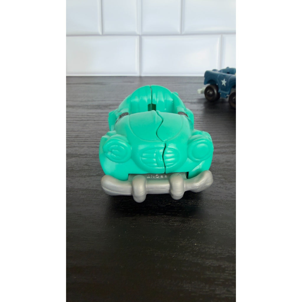 Vintage Burger King Kids Club "Break-Away" Action Cars — Set of 2