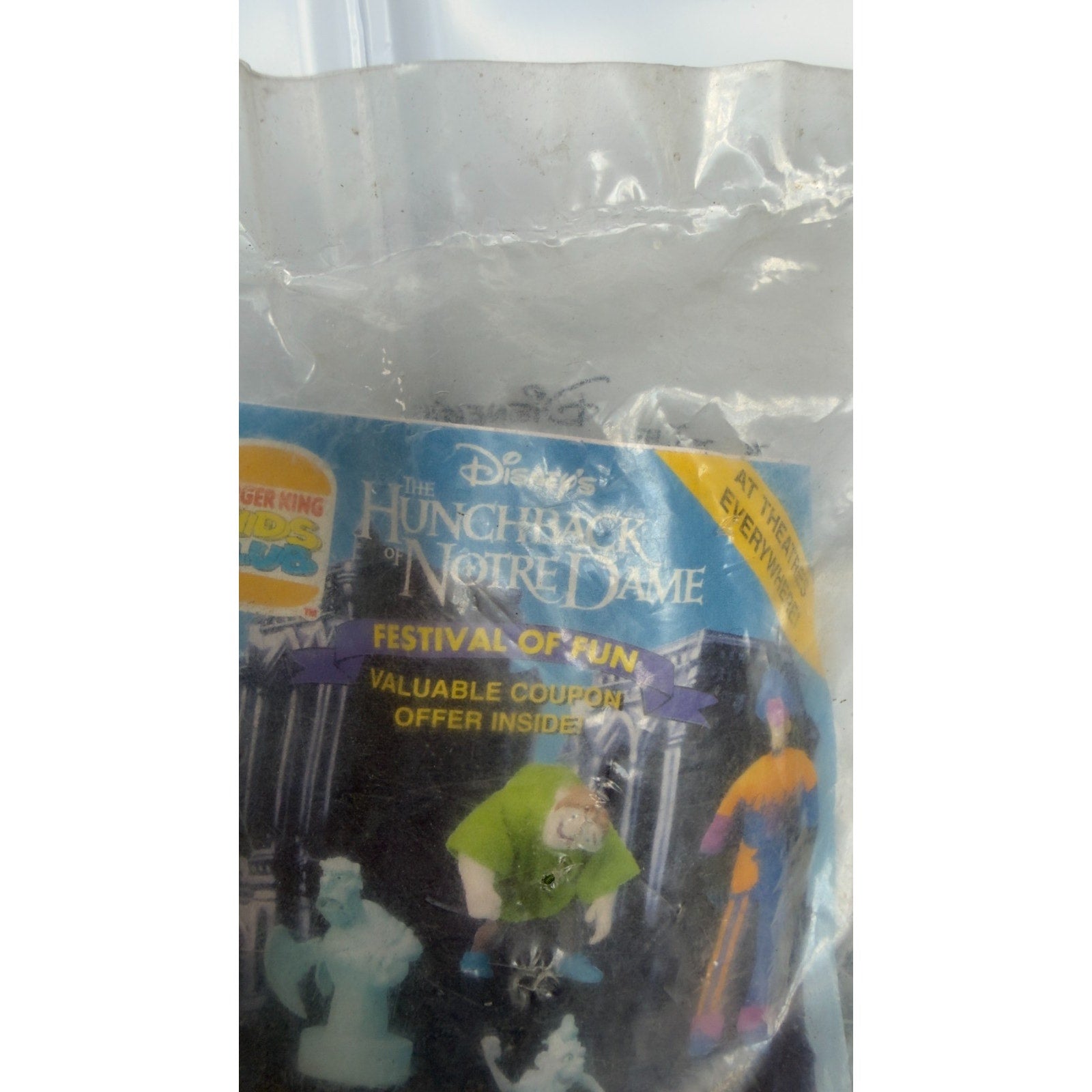 Vintage 1996 Burger King Disney’s Hunchback of Notre Dame — Victor