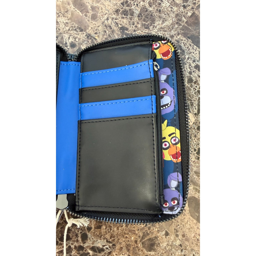 Loungefly Five Nights at Freddy's Chica Plush Small Zip Wallet NWT
