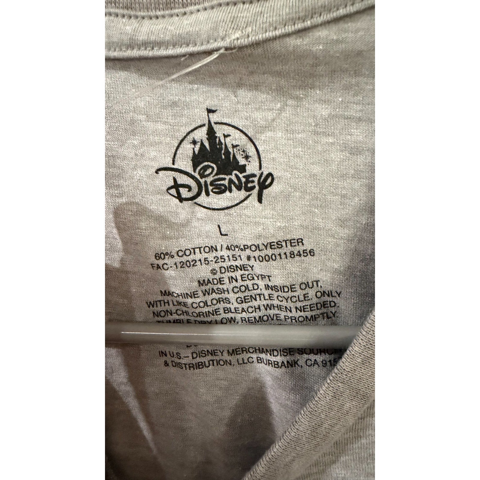 Disney Parks Goofy "Never Miss A Hit!" Ringer T-Shirt Large Baseball Tee NEW