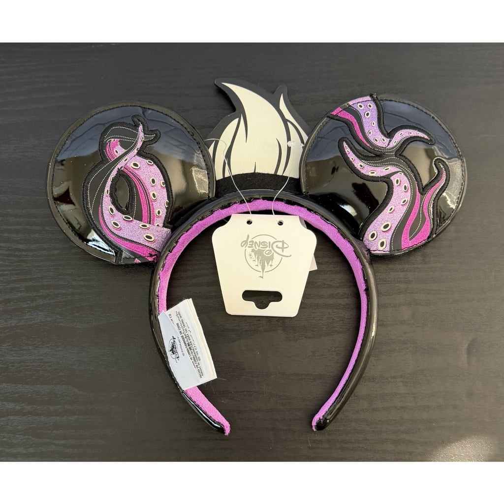 BNWT Disney Parks The Little Mermaid - Ursula Ears Vinyl Headband
