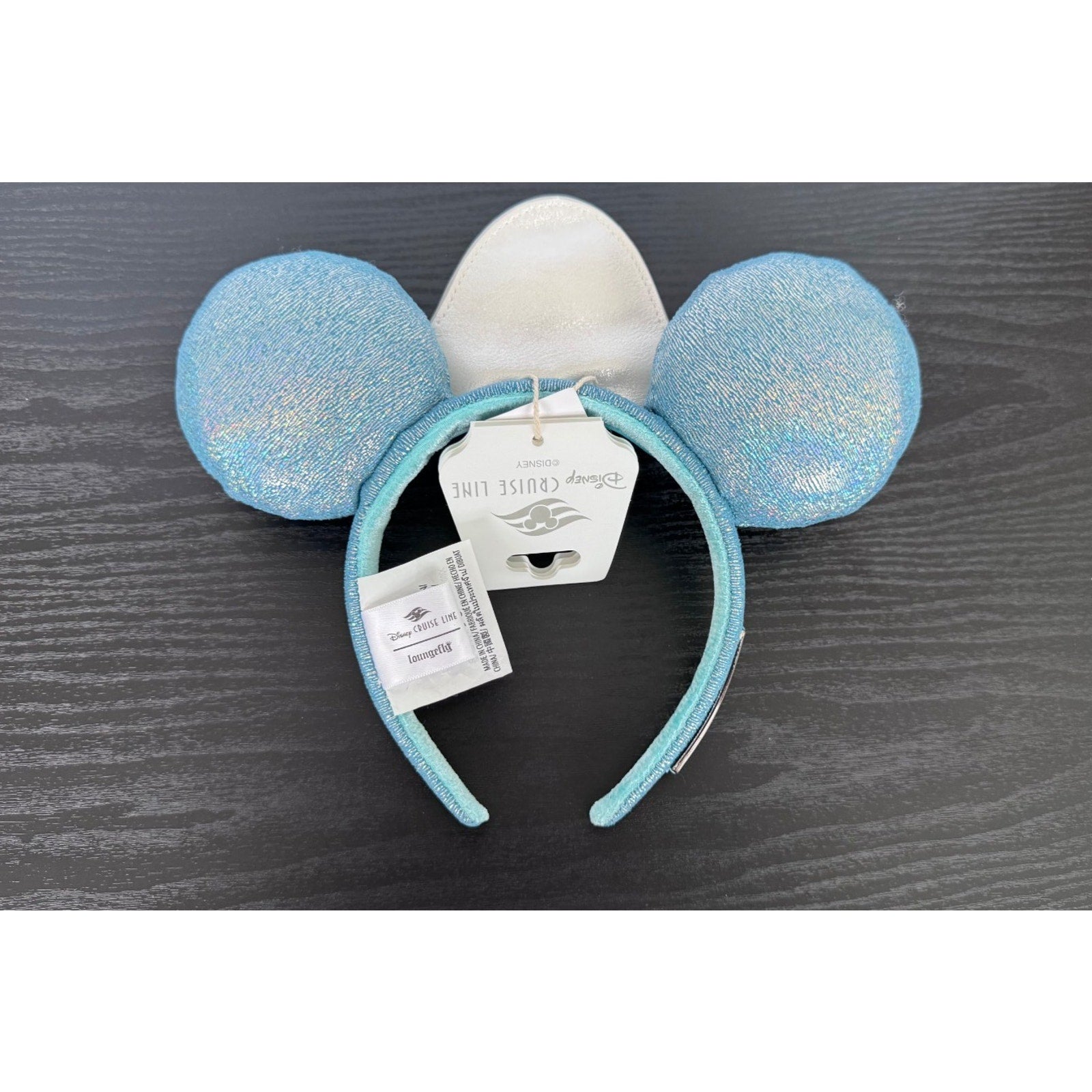 Loungefly Disney Cruise Line 25th Anniversary Shimmering Seas Backpack & Ears