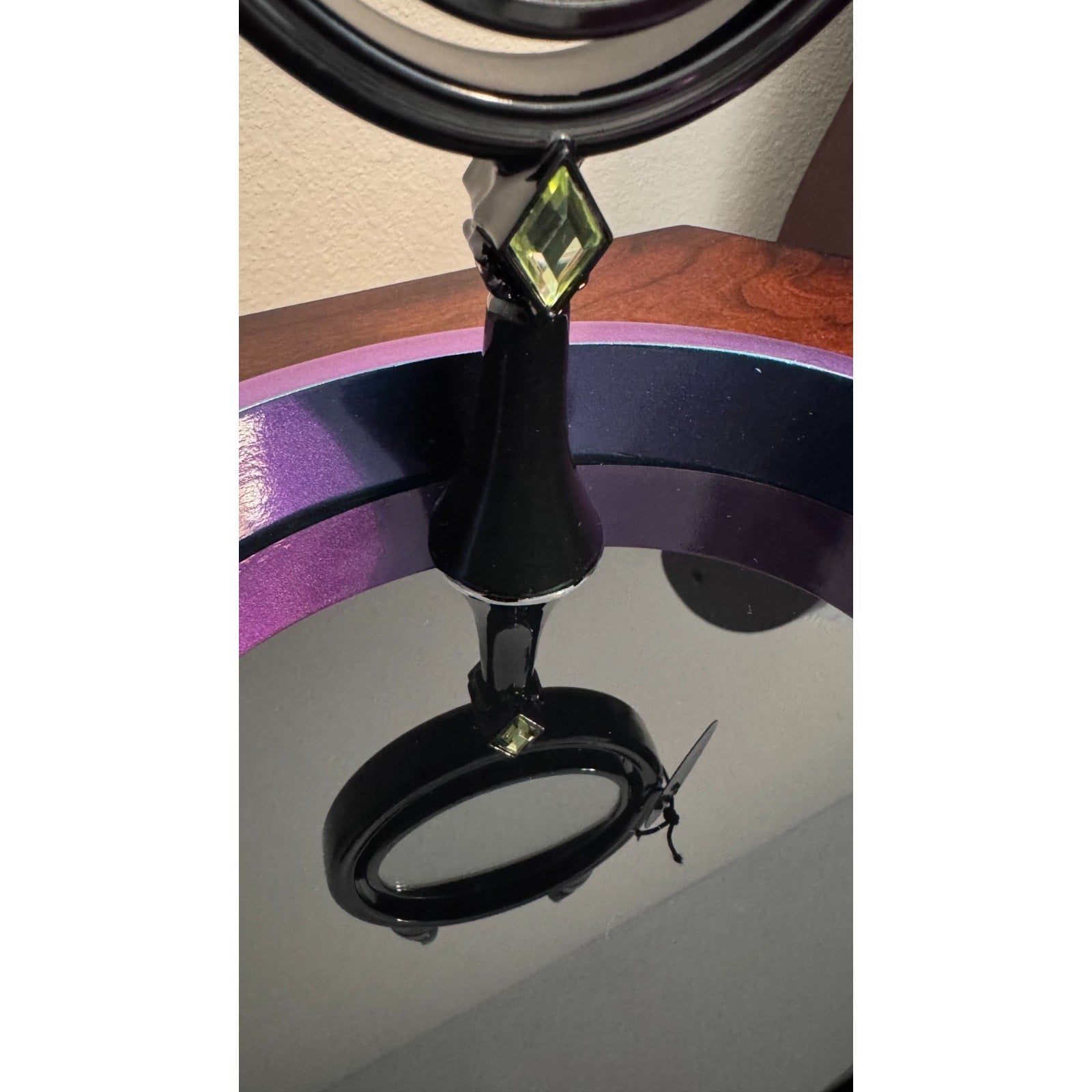 NWT BBW Disney Villains MALEFICENT HORNS Body Care Tray - Dragon Scale Mirror