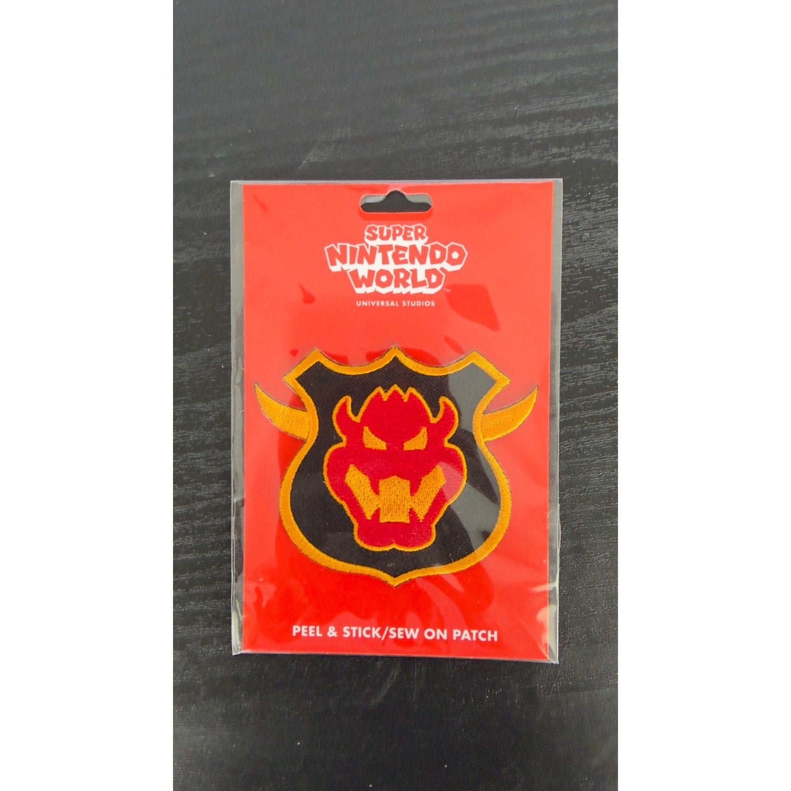 Universal Studios Hollywood Super Nintendo World Bowser Challenge Patch NEW