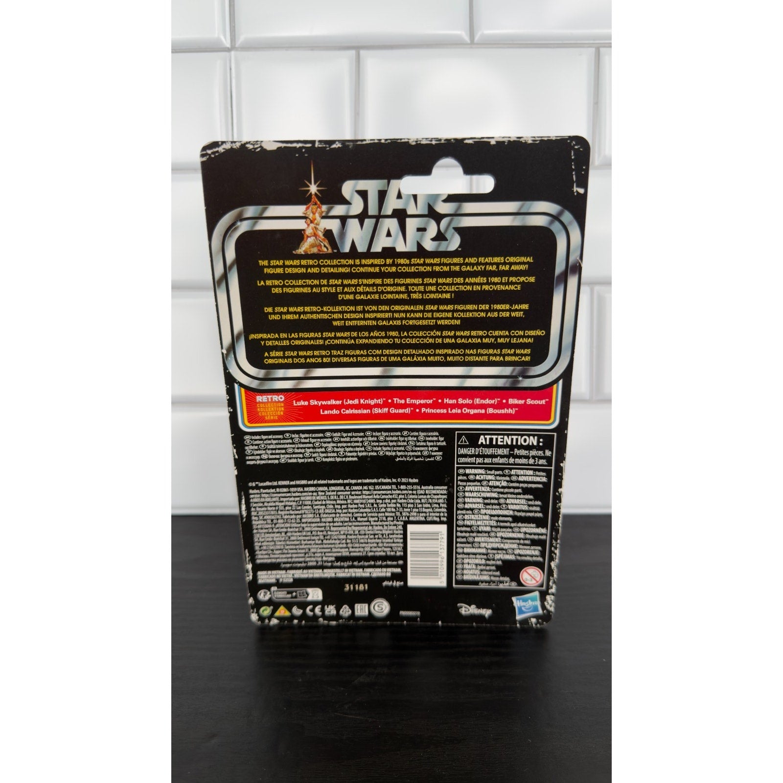 Star Wars Retro Collection Emperor Palpatine 40th Anniversary Action Figure NEW