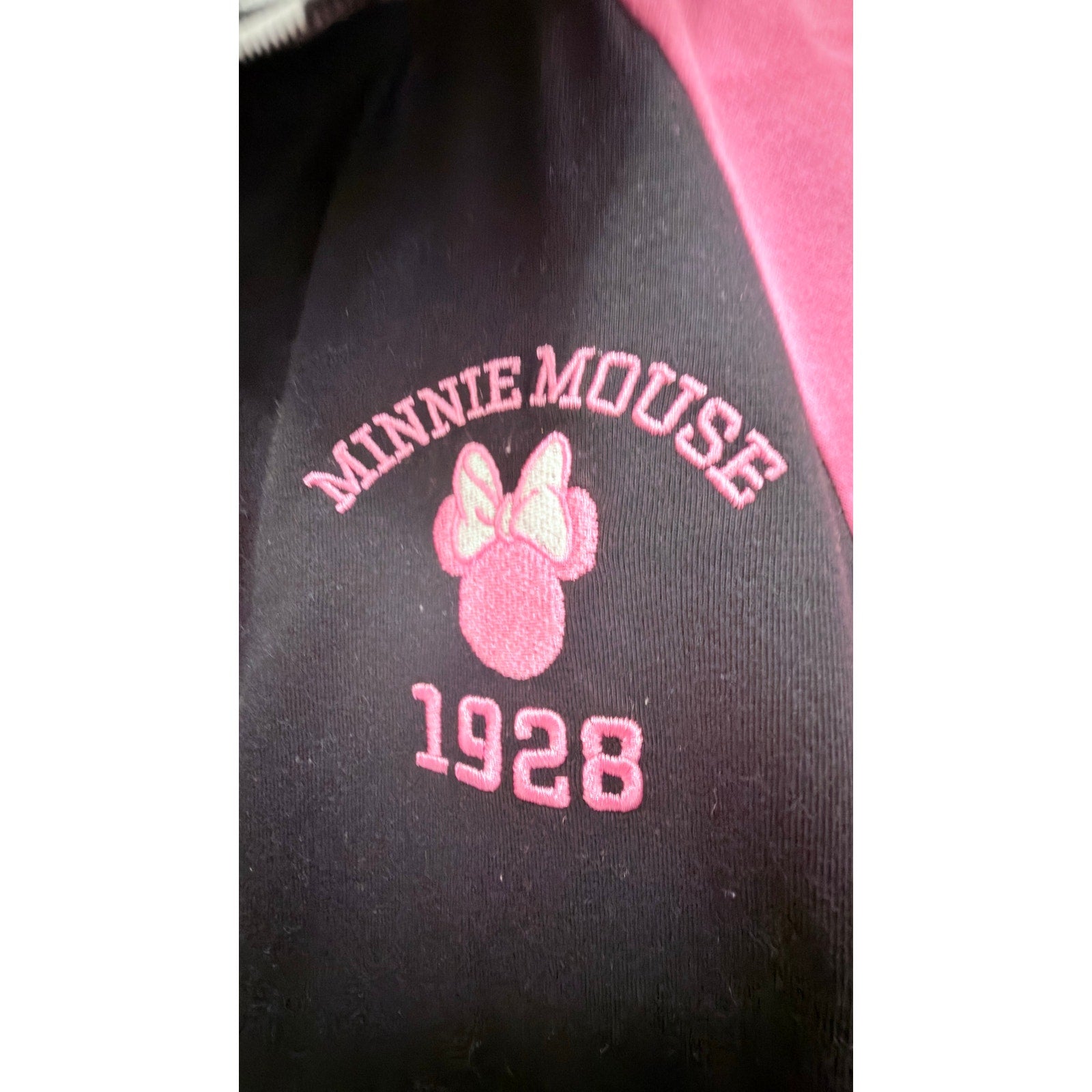 NWT Disney Parks Minnie Mouse Racing Team Jersey Girls Size XL