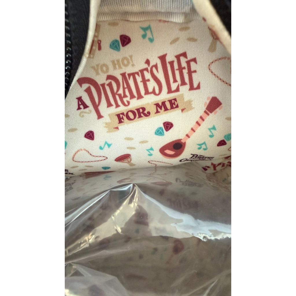 Disney Parks Pirates of the Caribbean Mini Crossbody Bag / Backpack NEW