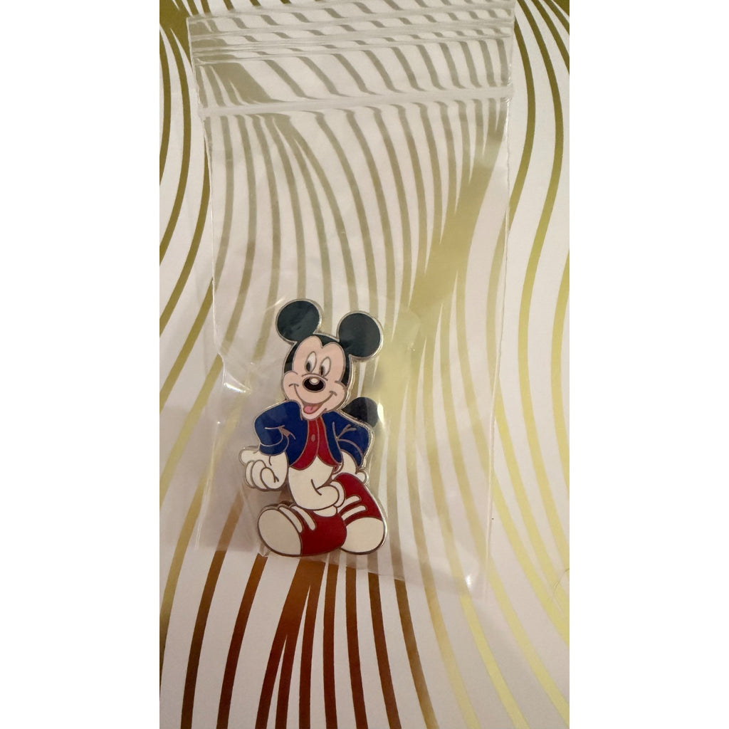 Disney Parks 2008 Mickey Mouse Blue Jacket & Red Shoes Pin NO CARD