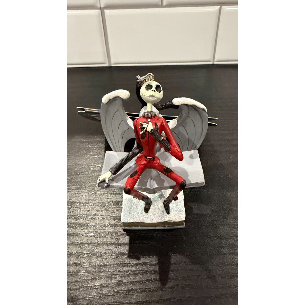 NWT Disney Sketchbook Nightmare Before Christmas Jack Skellington Angel Ornament