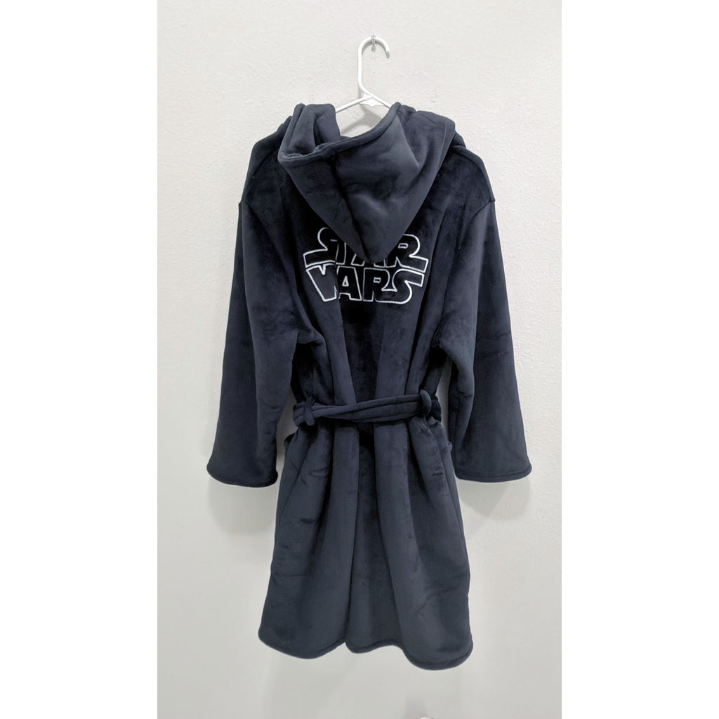 NWT Star Wars x Primark Women's Sherpa Lined Hooded Robe Dressing Gown Large
