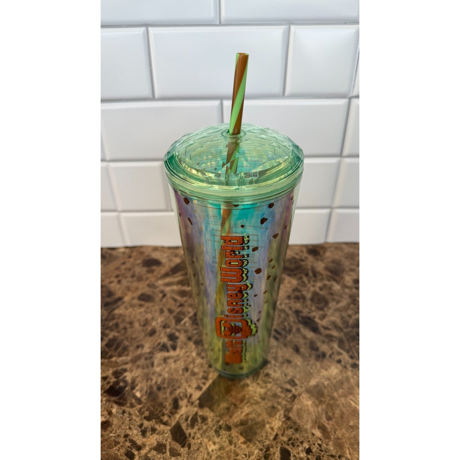 Disney Eats Mickey Ice Cream Sandwich Starbucks Tumbler 24oz WDW NEW