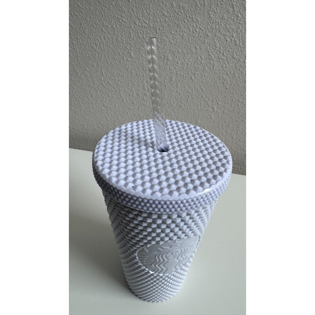 Starbucks Spring 2024 White Studded Bling Grande 16oz Tumbler NEW