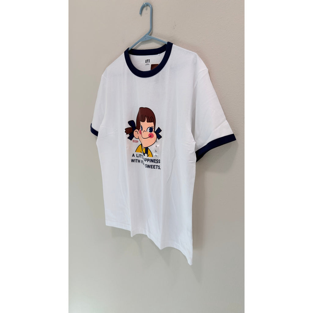 Uniqlo UT "The Brands" Fujiya Peko-chan Tee – Unisex Large – NWT