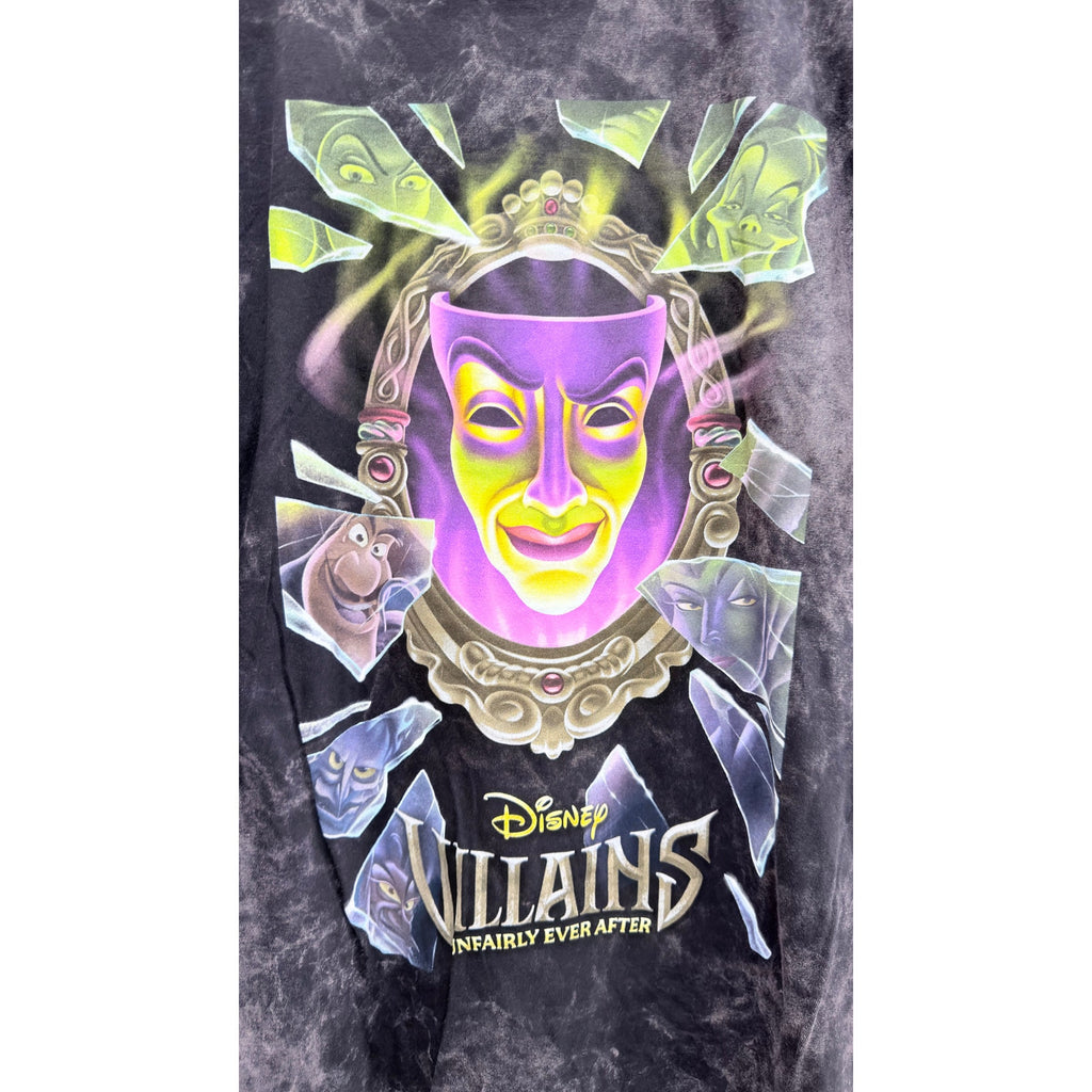 Disney Parks Villains Unfairly Ever After Magic Mirror T-Shirt Medium NWT