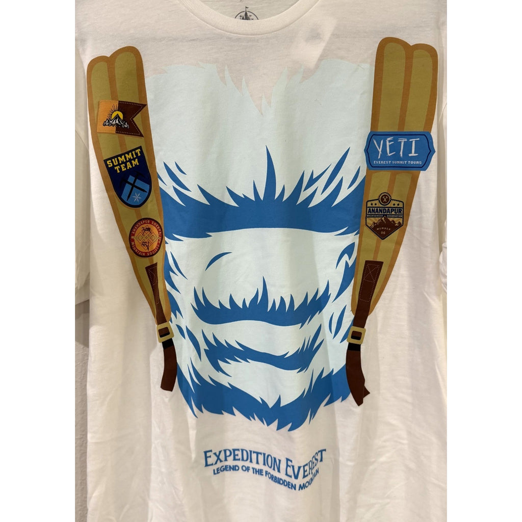 Disney Parks Expedition Everest Yeti T-Shirt Forbidden Animal Kingdom Large L