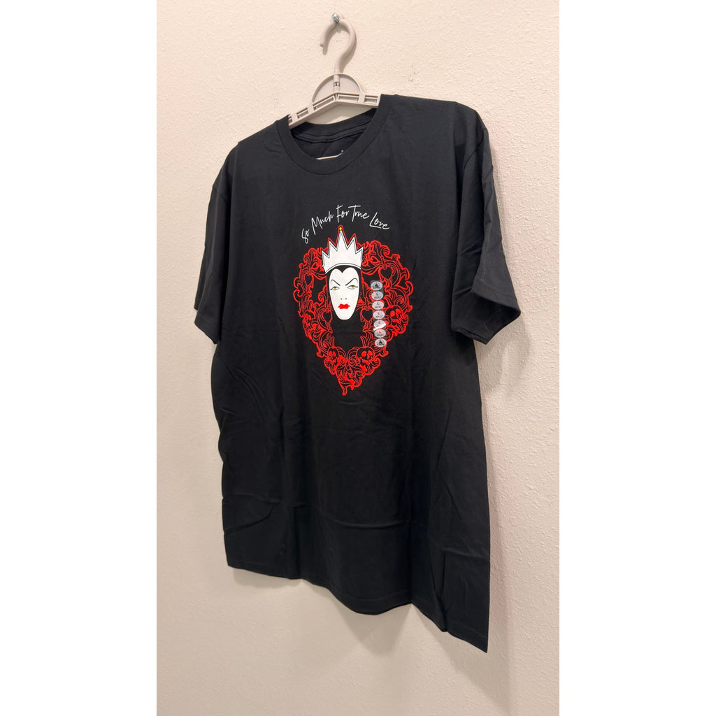 Disney Parks Snow White Evil Queen "So Much for True Love" T-Shirt Adult Large