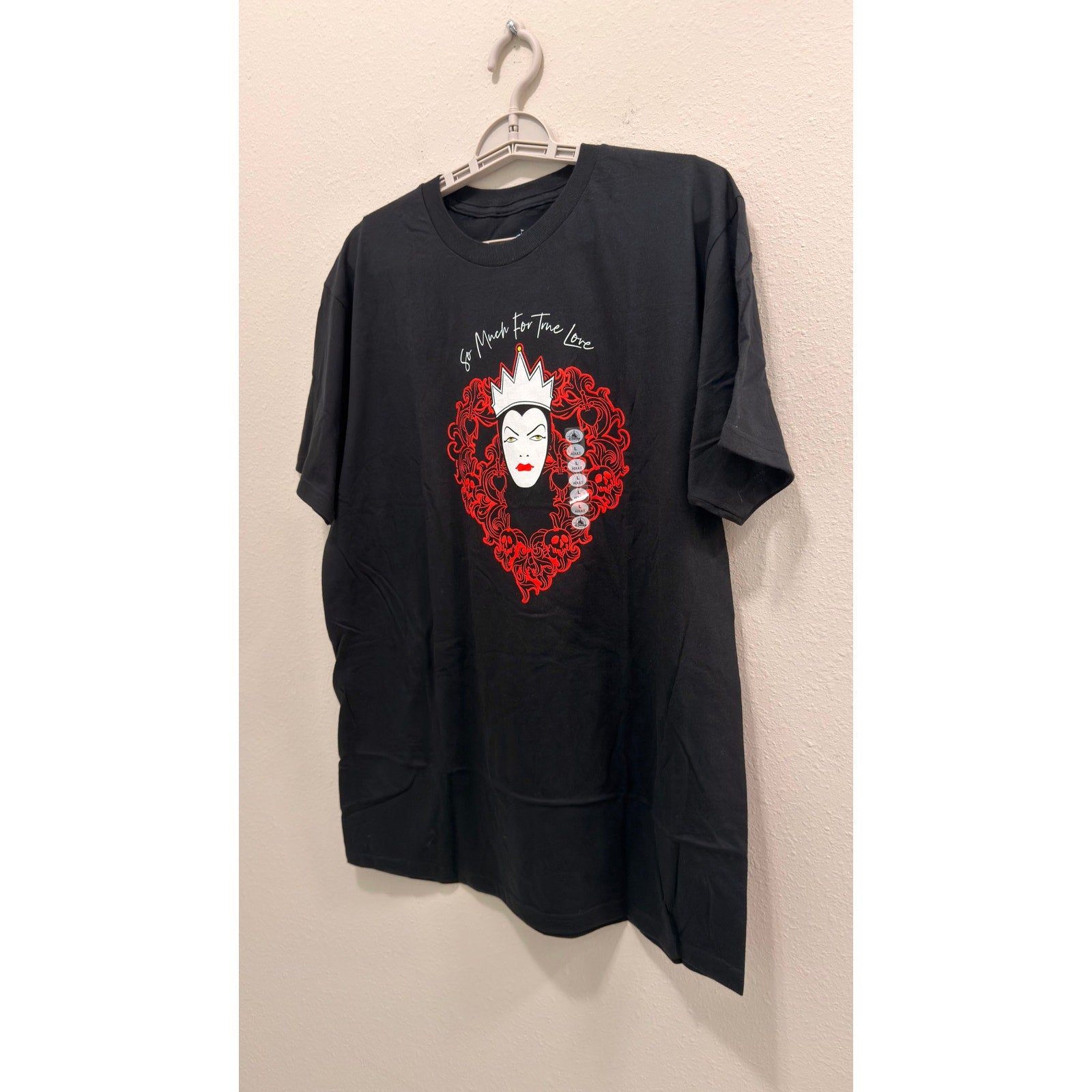 Disney Parks Snow White Evil Queen "So Much for True Love" T-Shirt Adult Large