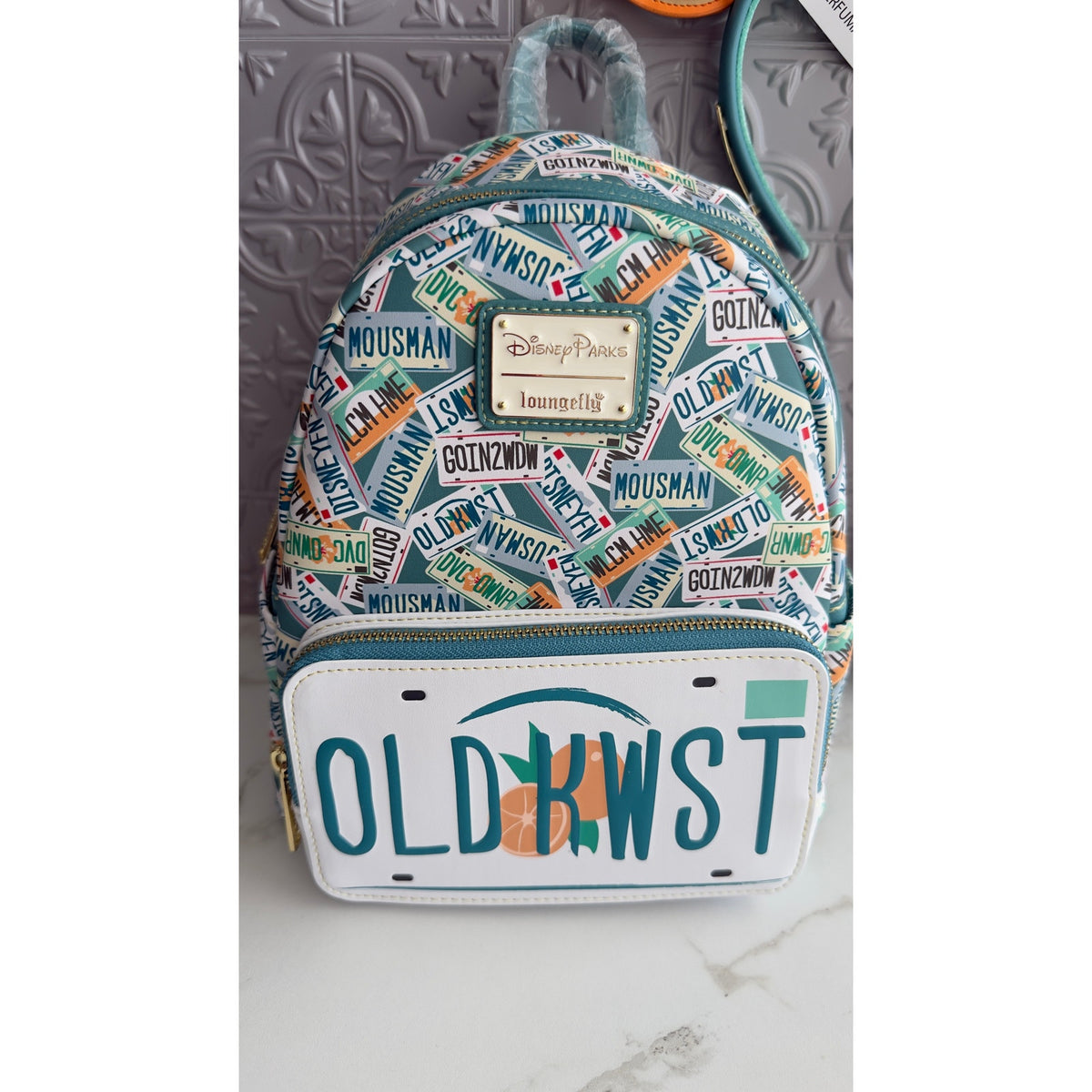 Disney Old Key West Resort Loungefly Mini Backpack Scented Ears & Wallet Set NWT