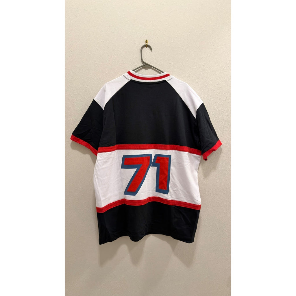 NEW Disney Parks Racing Color-Block Crewneck T-Shirt - Adult Large