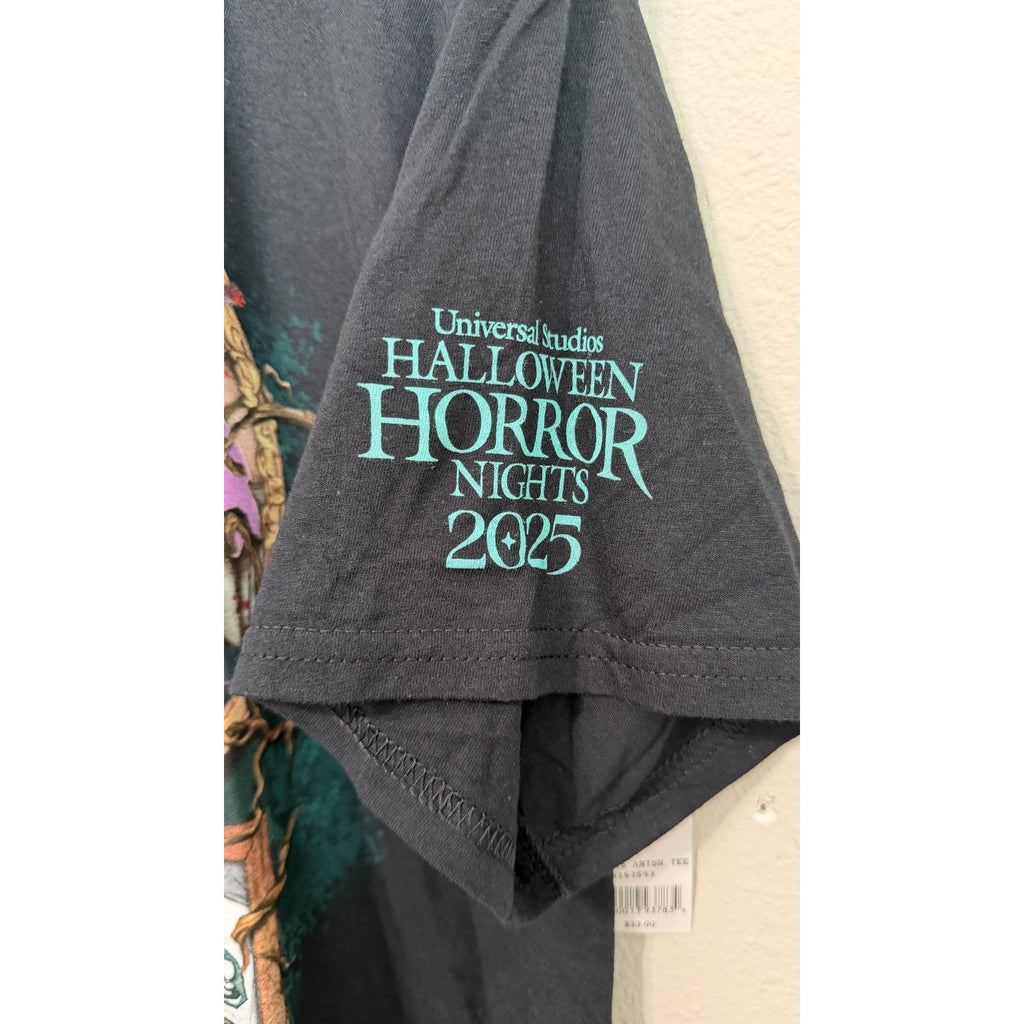 Universal HHN 2025 Artist Art Series T-Shirt - Size Large NWT